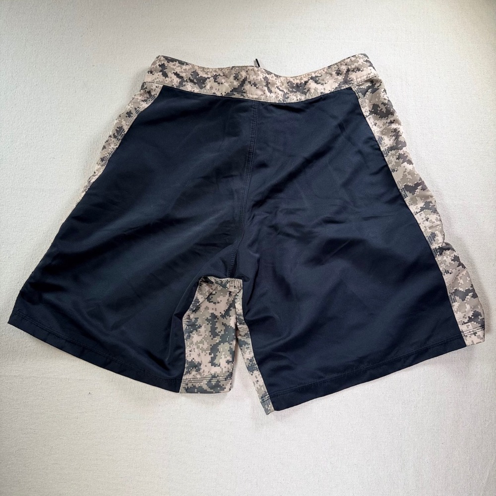 Soffe XT46 Mens Medium Training Shorts Black Digital Camo MMA Gym Combat - Picture 3 of 16